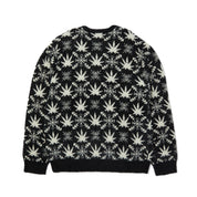 Chaleco HUF Arctic Plantlife Crewneck Black