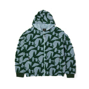 Chaqueta HUF H Star Repeat High Pile Ice Blue