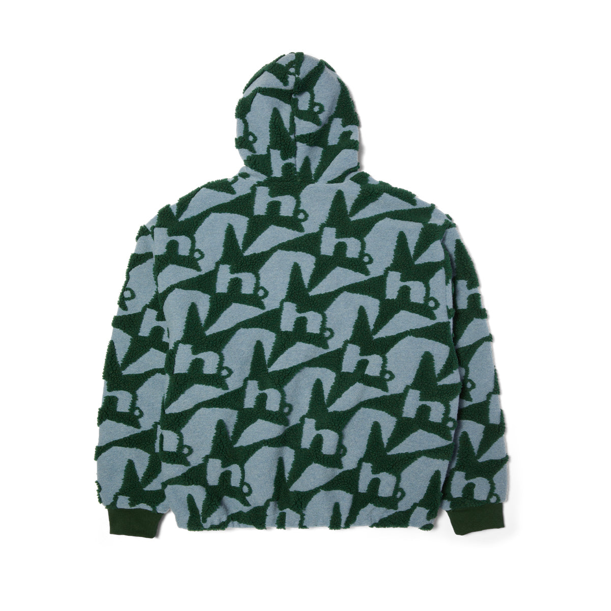 Chaqueta HUF H Star Repeat High Pile Ice Blue