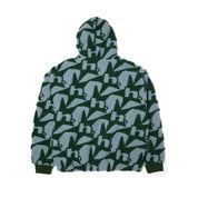 Chaqueta HUF H Star Repeat High Pile Ice Blue