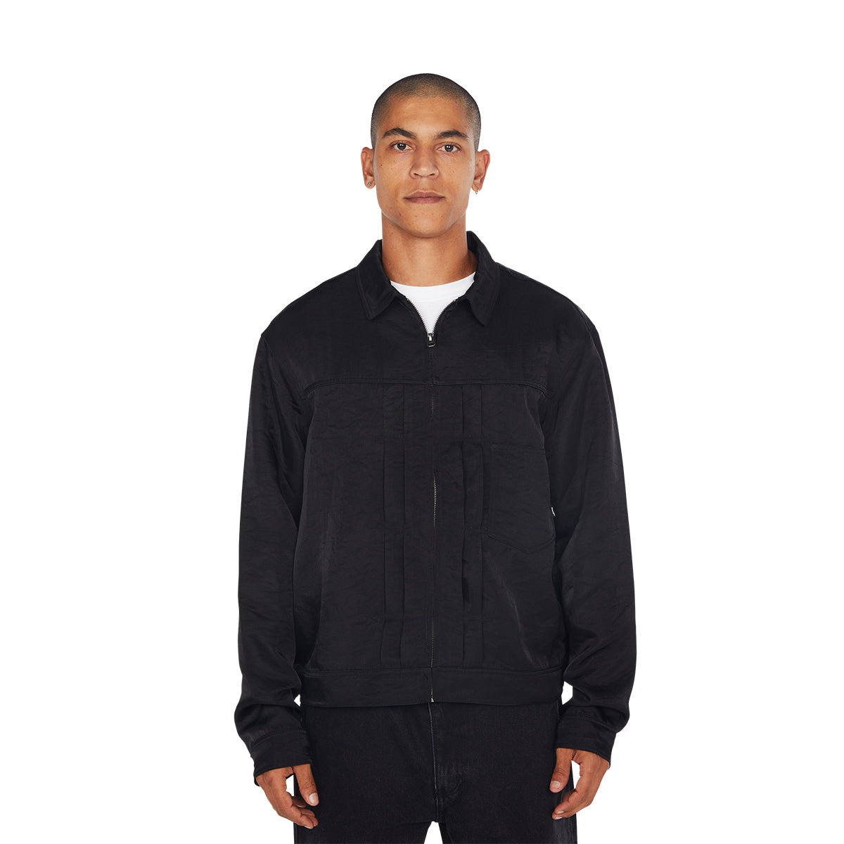 Chaqueta HUF X THRASHER Trucker Black