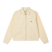 Chaqueta OBEY Icon Hardwork Zip UP Unbleached