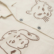 Chaqueta OBEY Vesta Shirt Jacket Egret