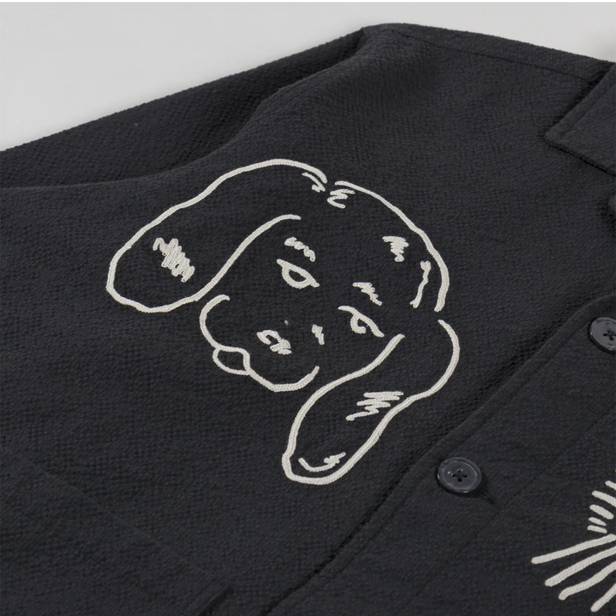 Chaqueta OBEY Vesta Shirt Jacket Pirate Black