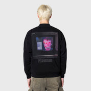 Chaqueta PLEASURES Primetime Quarter Zip Black