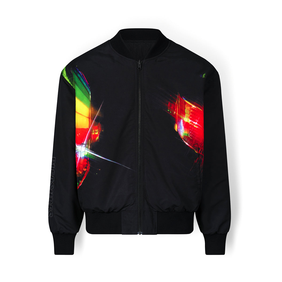 ChaquetaPLEASURESDaftClubReversibleBomberBlack.jpg