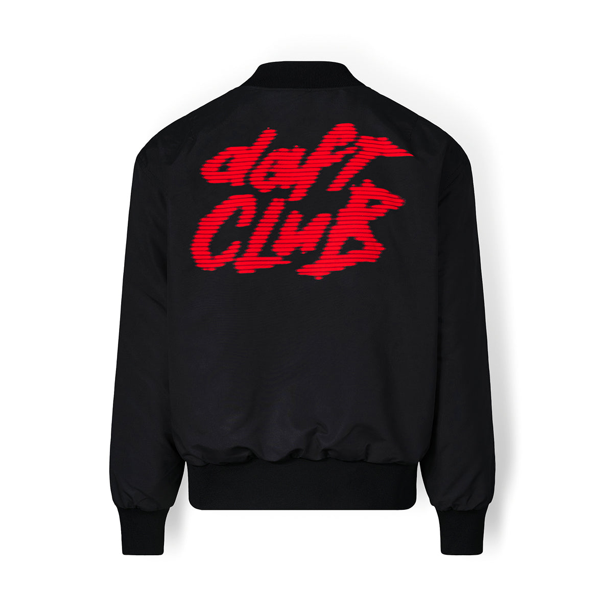 Chaqueta PLEASURES Daft Club Reversible Bomber Black