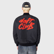 Chaqueta PLEASURES Daft Club Reversible Bomber Black