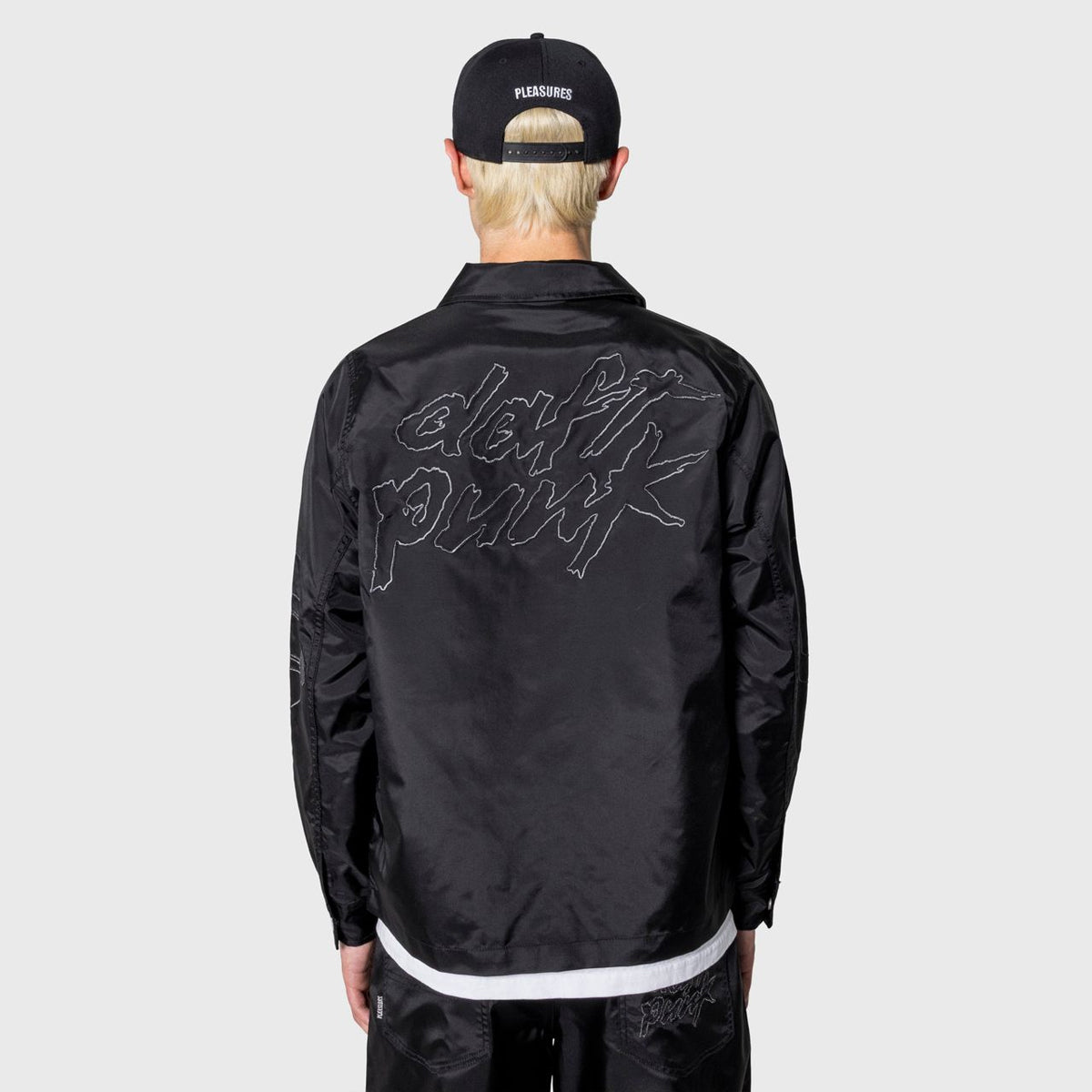 Chaqueta PLEASURES Helmets Nylon Work Black