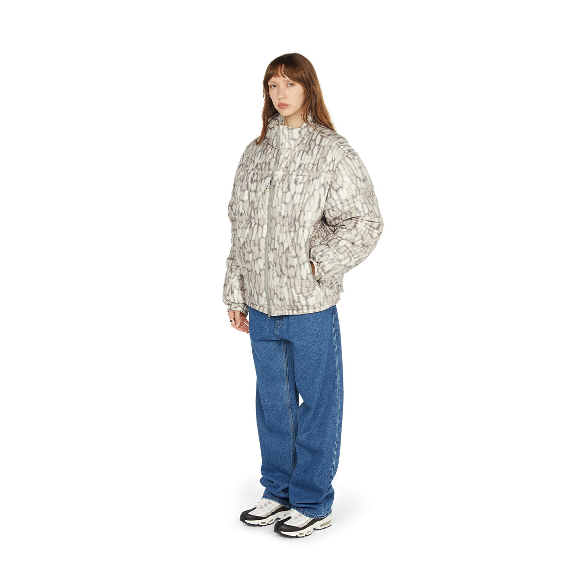 Chaqueta HUF 89 Wapred Camo Tyvek Puffer