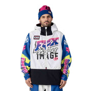 Chaqueta de Snowboard 686  FOX RACING Shell Anorak - White (PV)