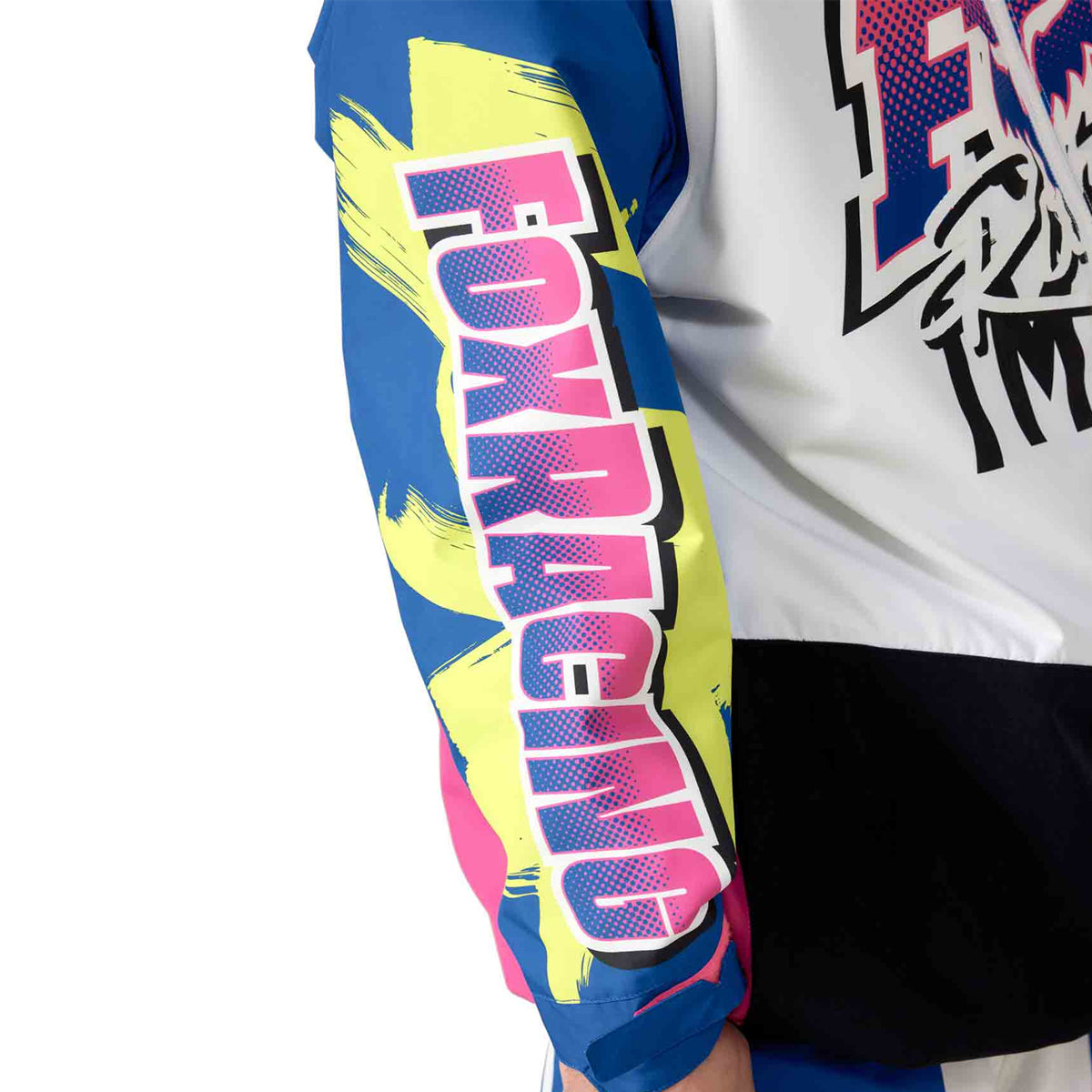 Chaqueta de Snowboard 686  FOX RACING Shell Anorak - White (PV)