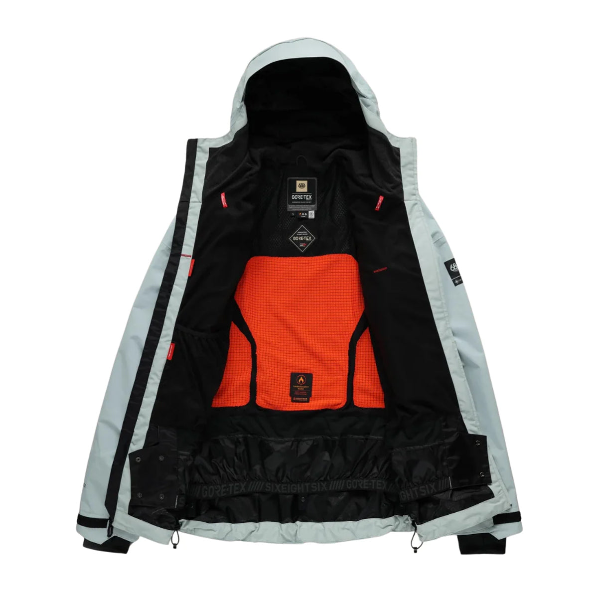 Chaqueta de Snowboard 686 GORE-TEX GT Thermagraph - Dusty Marine (PV)