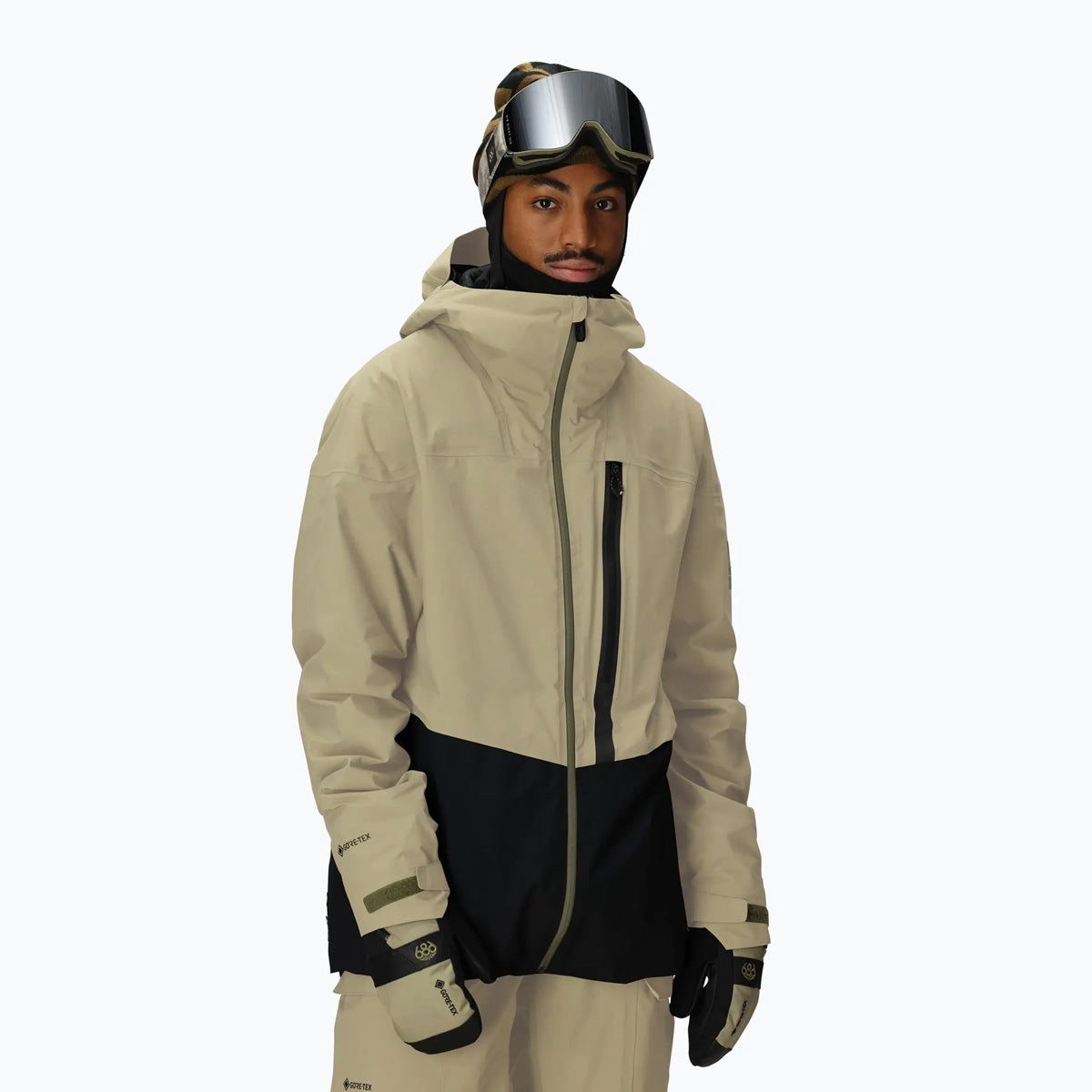 Chaqueta de Snowboard 686 GORE-TEX GT Thermagraph - Sage Colorblock (PV)