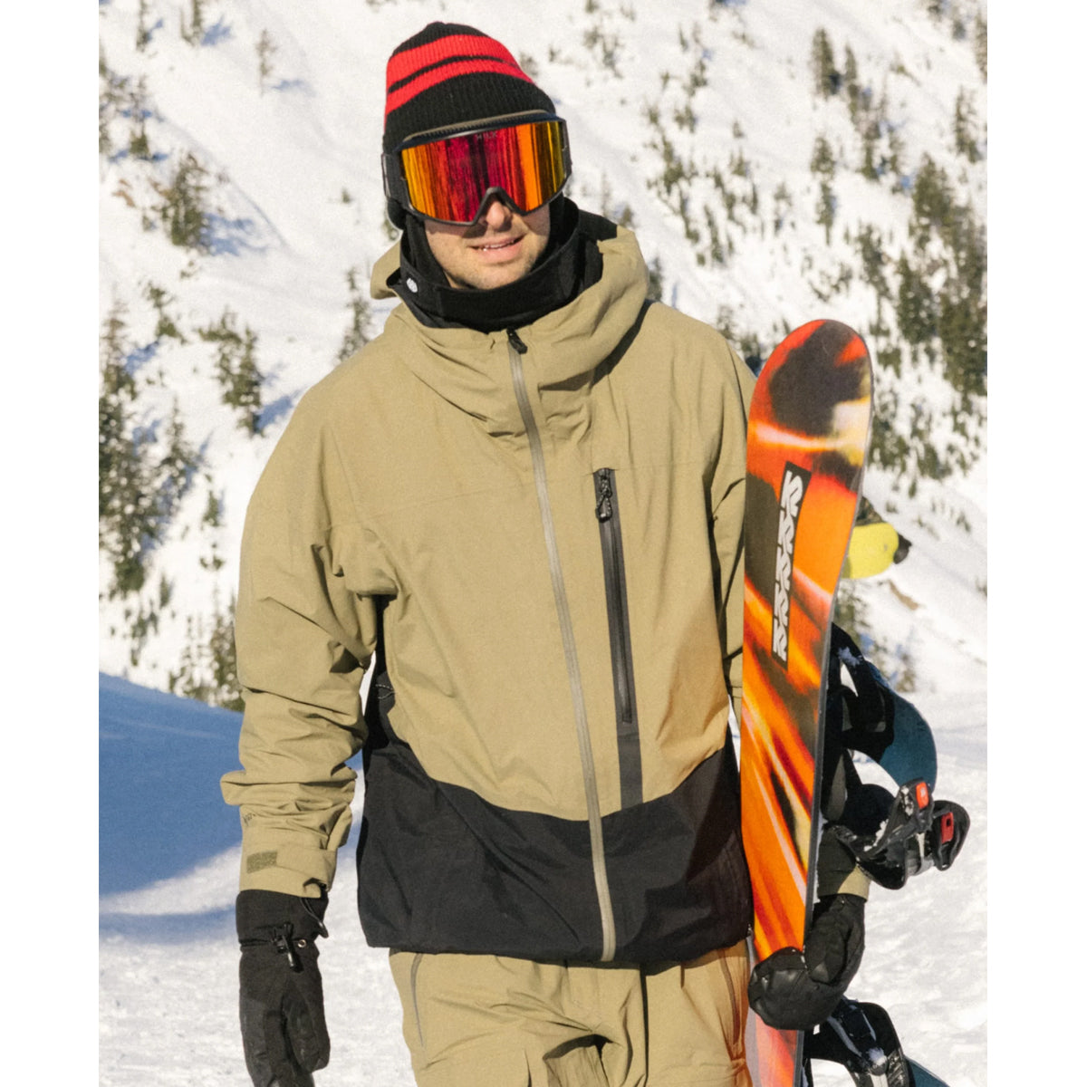 Chaqueta de Snowboard 686 GORE-TEX GT Thermagraph - Sage Colorblock (PV)