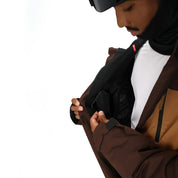 Chaqueta de Snowboard 686 Geo Insulated - Coffee Colorblock (PV)
