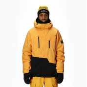 Chaqueta de Snowboard 686 Geo Insulated - Yellow Gold Colorblock (PV)