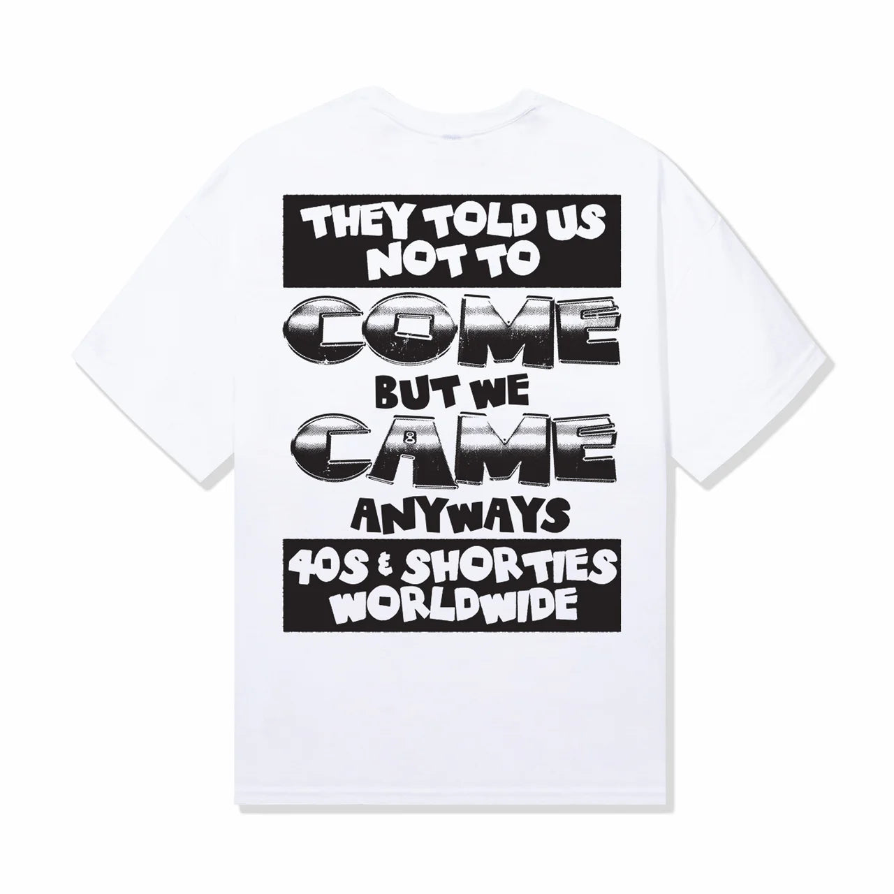 Polera 40S & SHORTIES Charget It White