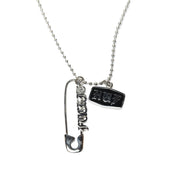 Colgante HUF Old E Silver O/S