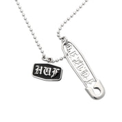 Colgante HUF Old E Silver O/S