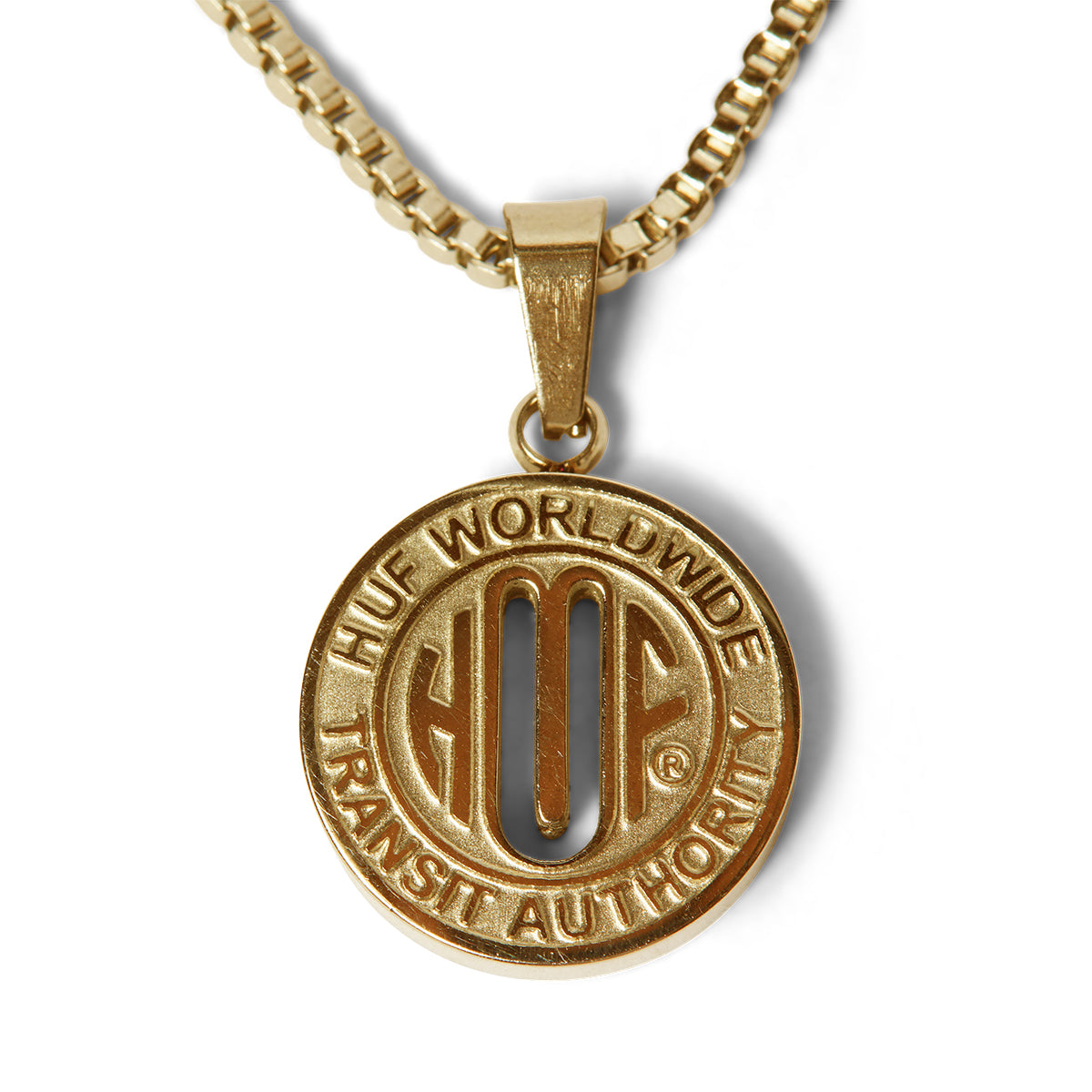 Colgante HUF Token Signet Pendant Gold O/S