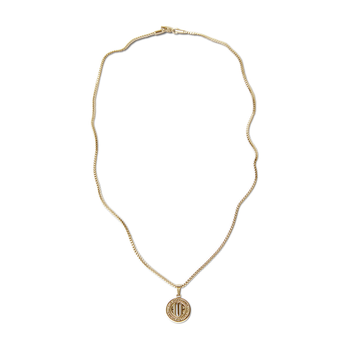 Colgante HUF Token Signet Pendant Gold O/S