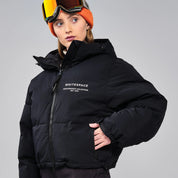 CHAQUETA WHITESPACE CROPPED PUFFER BLK
