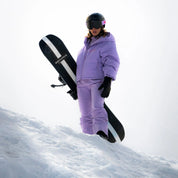 CHAQUETA WHITESPACE CROPPED PUFFER LILAC PURPLE