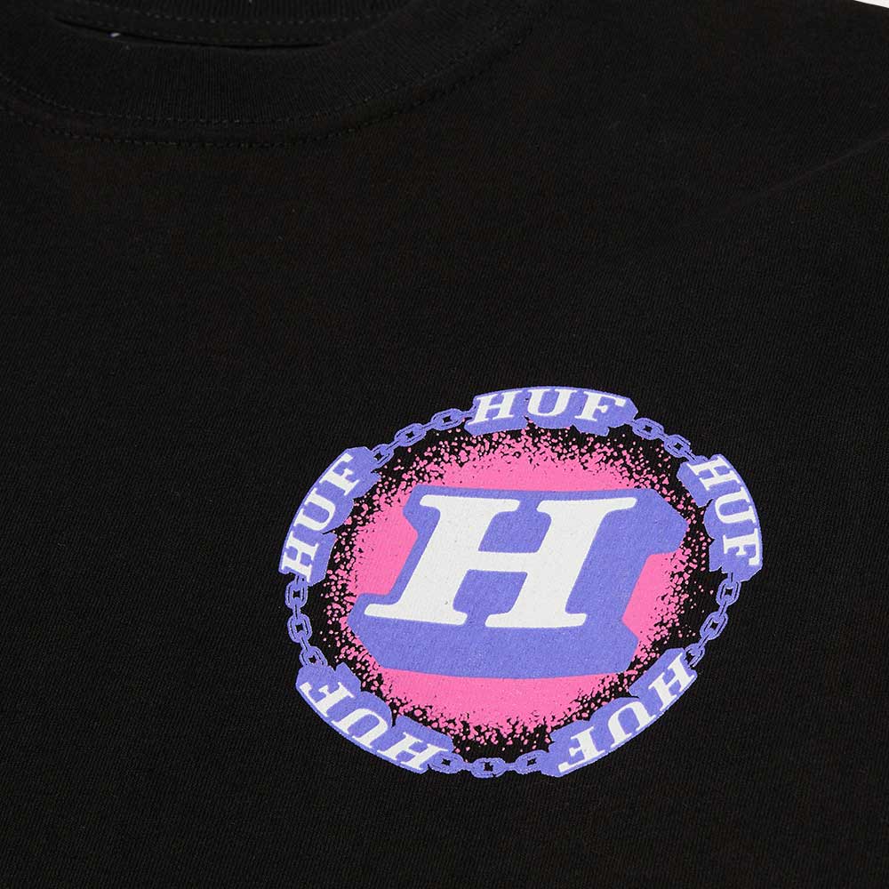 POLERA HUF DEPENDABLE L/S BLACK