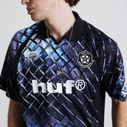 Camiseta HUF Diamond Plate Jersey Black