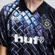 Camiseta HUF Diamond Plate Jersey Black
