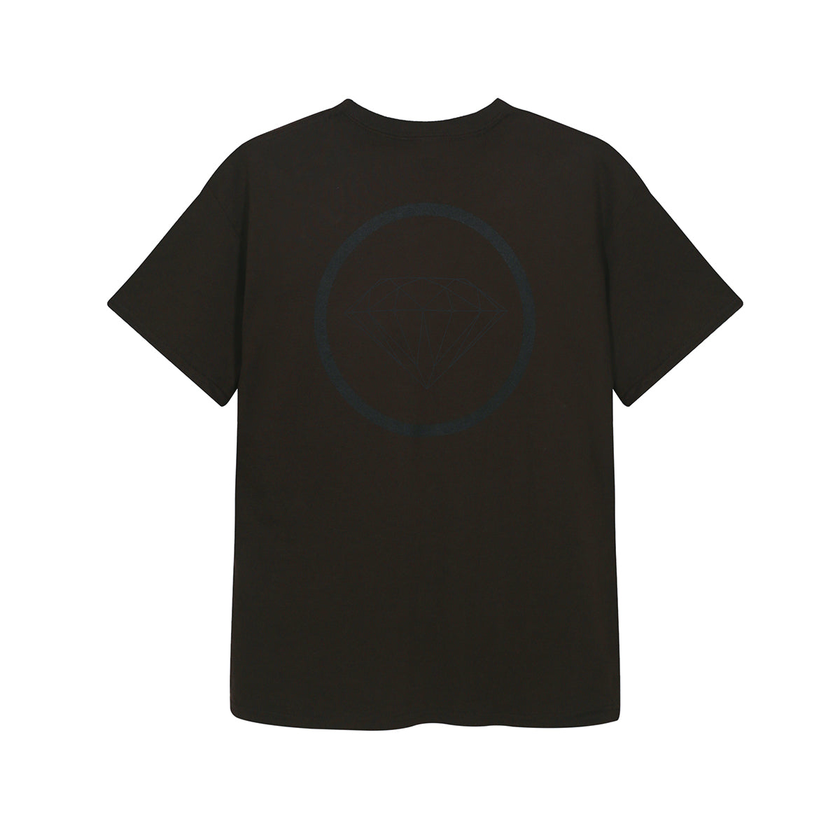 Polera DIAMOND Brilliant Circle Tee Dark Chocolate