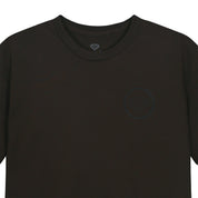 Polera DIAMOND Brilliant Circle Tee Dark Chocolate