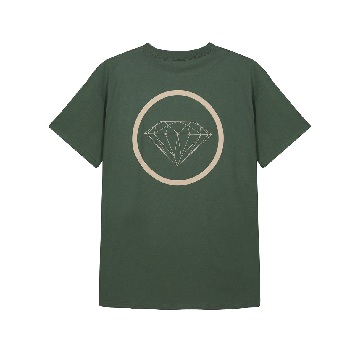 Polera DIAMOND Brilliant Circle Tee Military Green