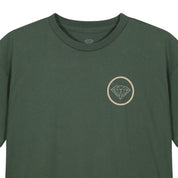 Polera DIAMOND Brilliant Circle Tee Military Green