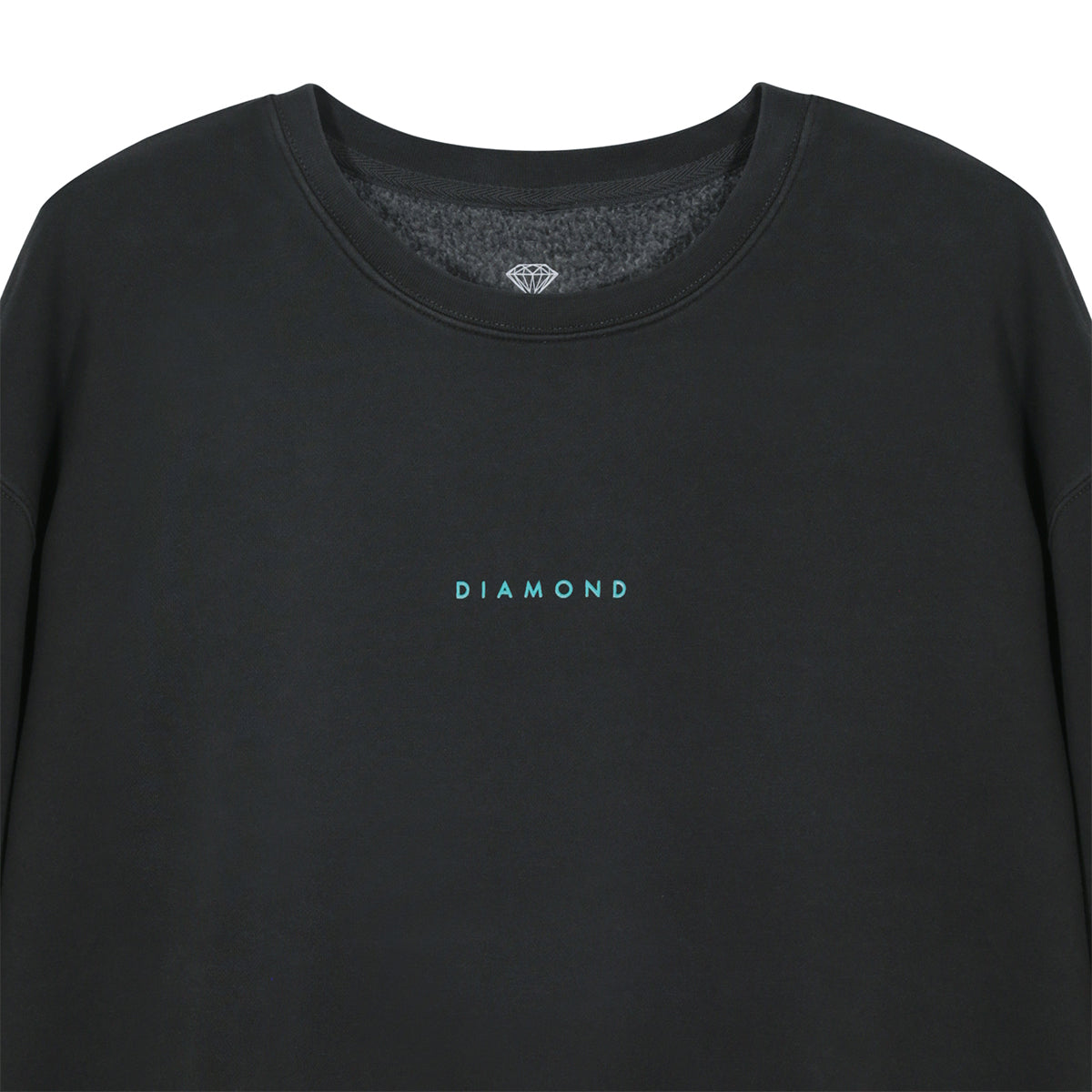 Poleron DIAMOND Logo Crewneck Pigment Black