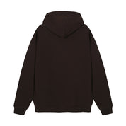 Poleron DIAMOND OG Script Hoodie Brown Logo