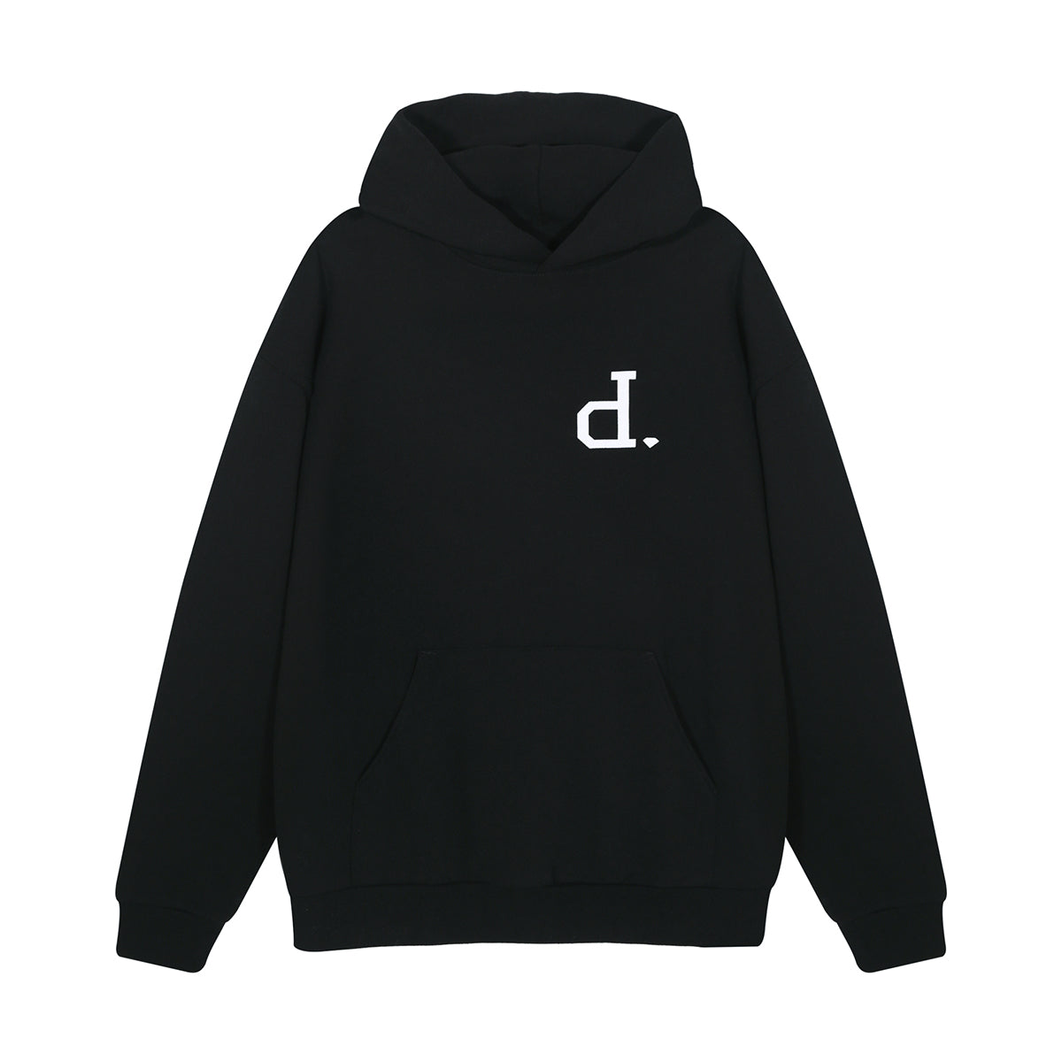 Poleron DIAMOND Unpolo Script Hoodie Black