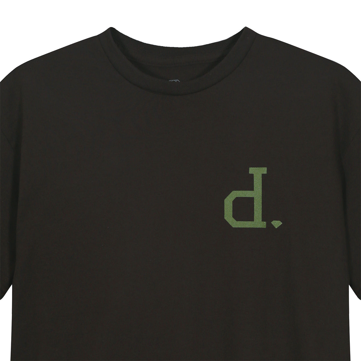 Polera DIAMOND Unpolo Script Tee Dark Chocolate