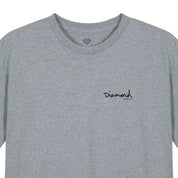 Polera DIAMOND Mini OG Script Tee Sport Gray