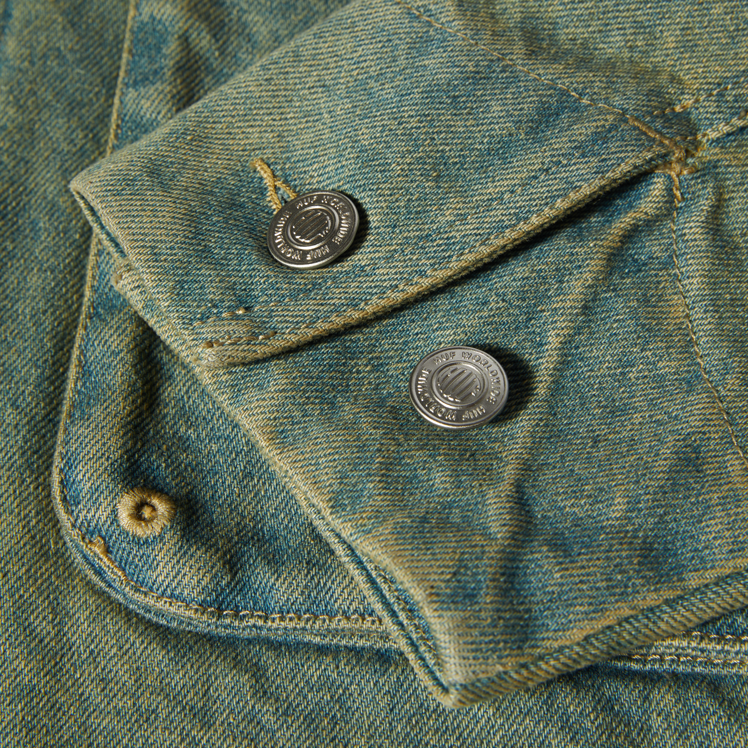 Chaqueta HUF Dresden Denim Work Indigo Earth
