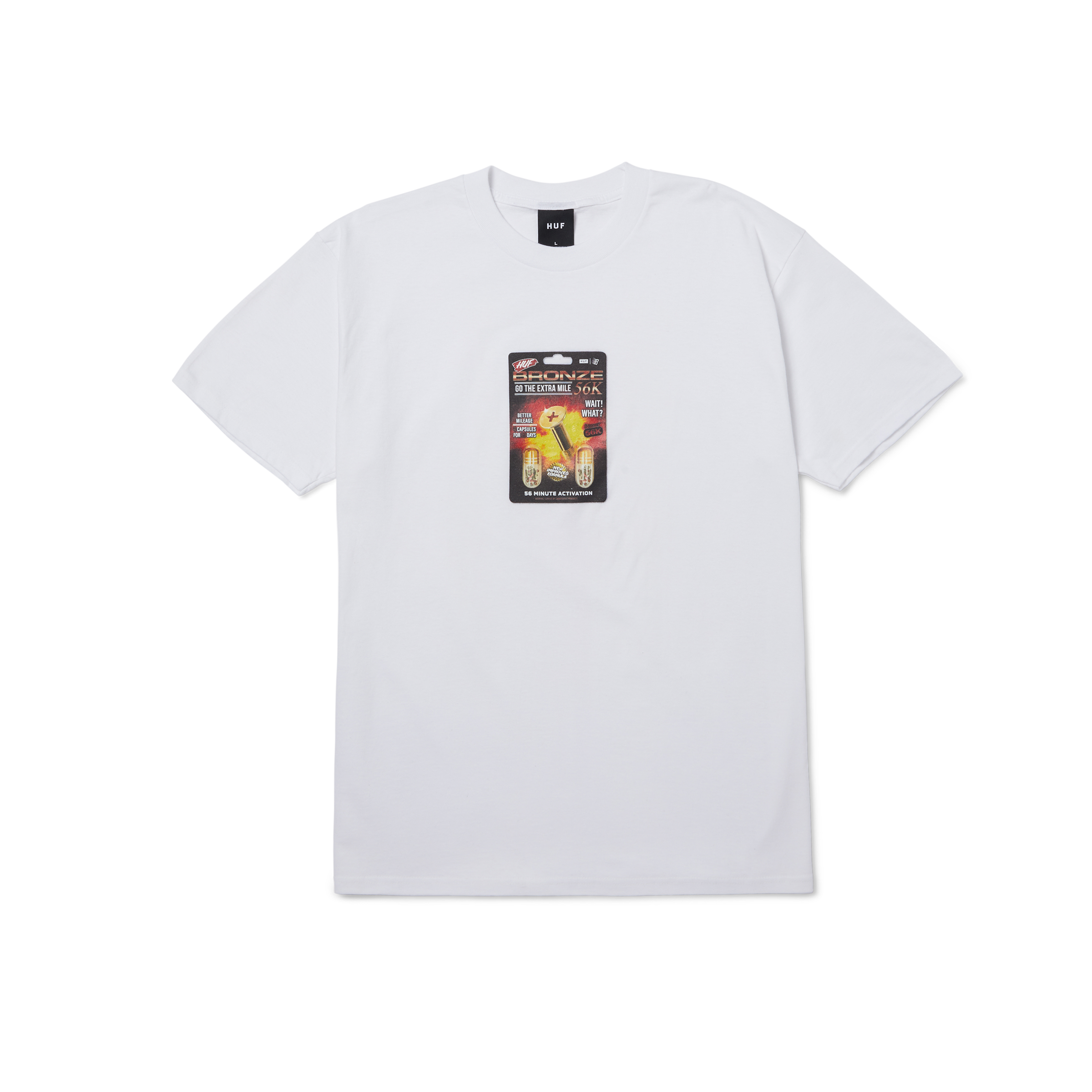 POLERA HUF X BRONZE56K ENHANCED S/S WHT