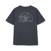 Polera Quiksilver  CL Freedom Swell SS P Black