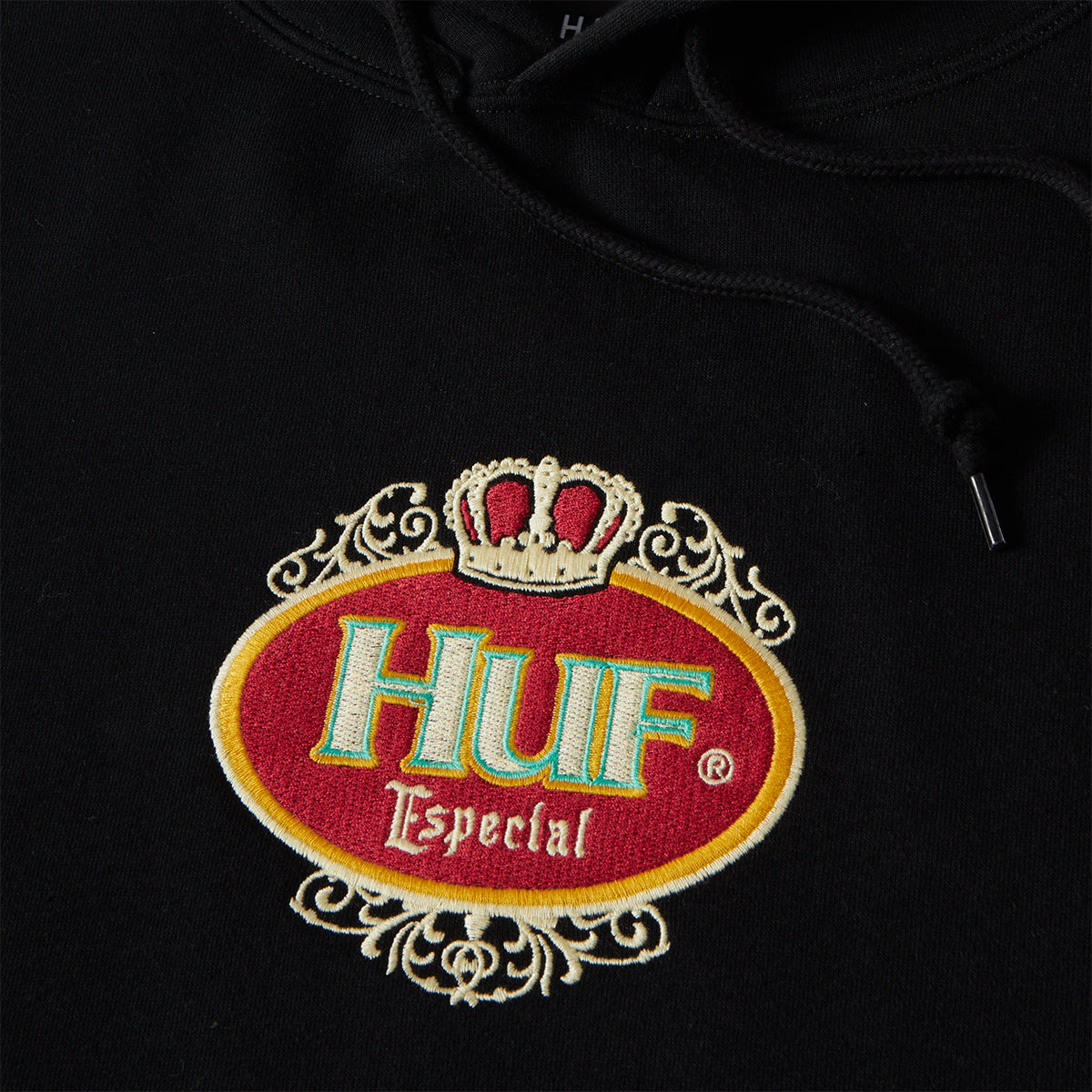 POLERON HUF ESPECIAL P/O HOODIE BLACK