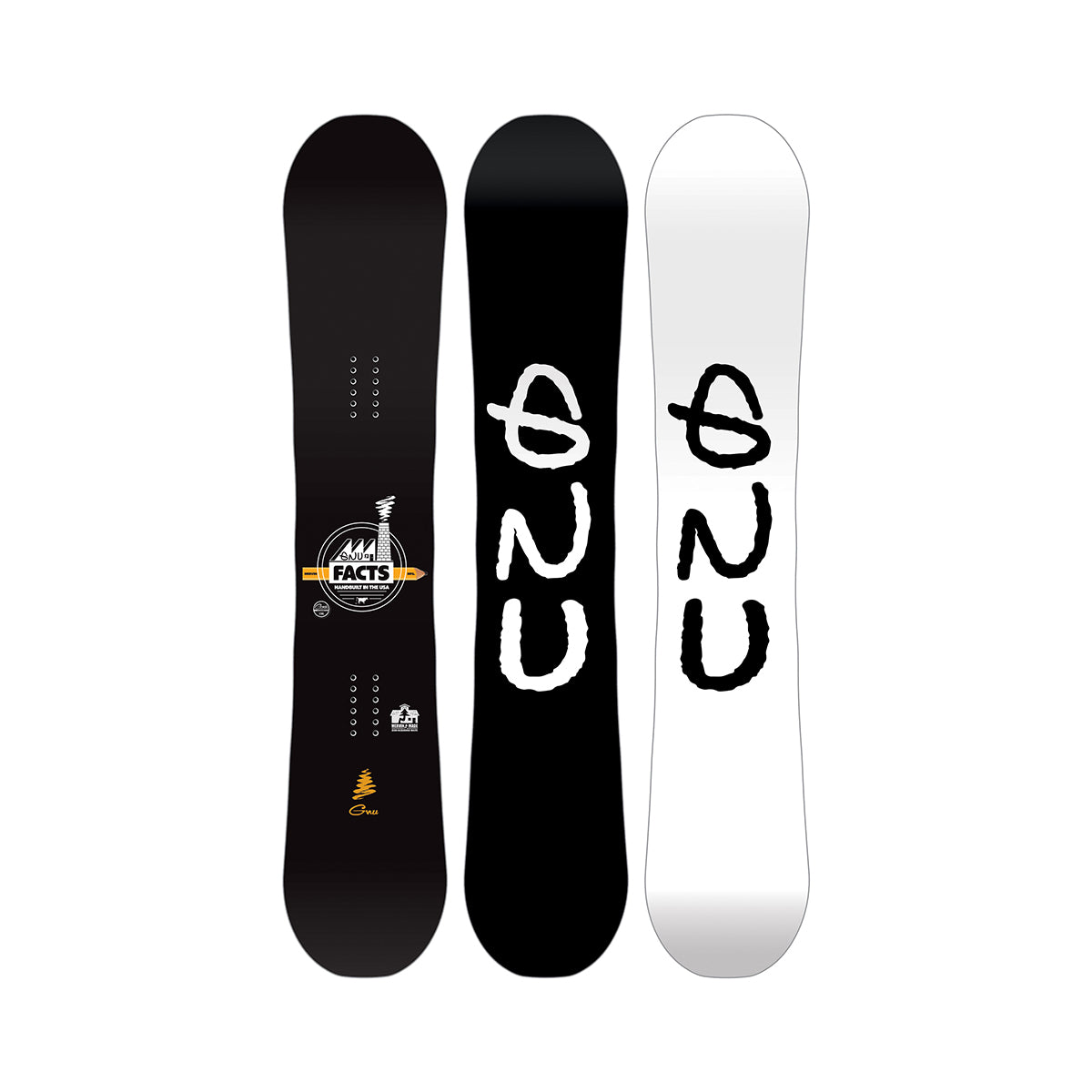 TABLA DE SNOWBOARD GNU FACTS