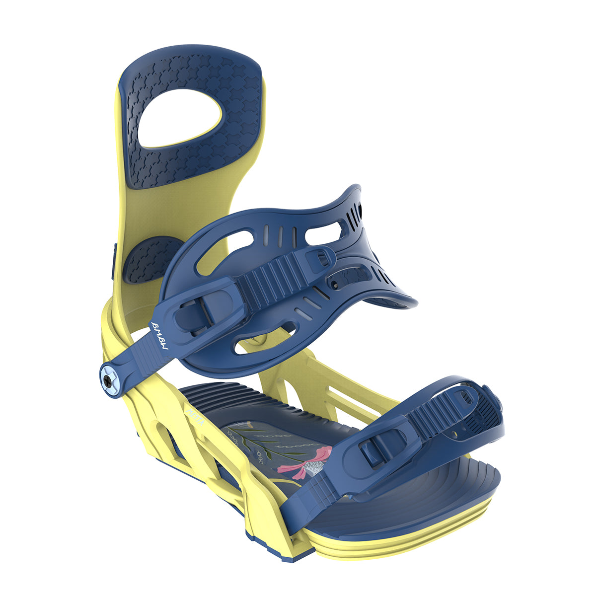 Fijaciones de mujer BENT METAL Metta Yellow