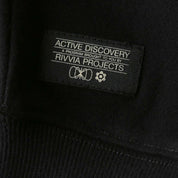 Poleron Rivvia Flag Crew Black