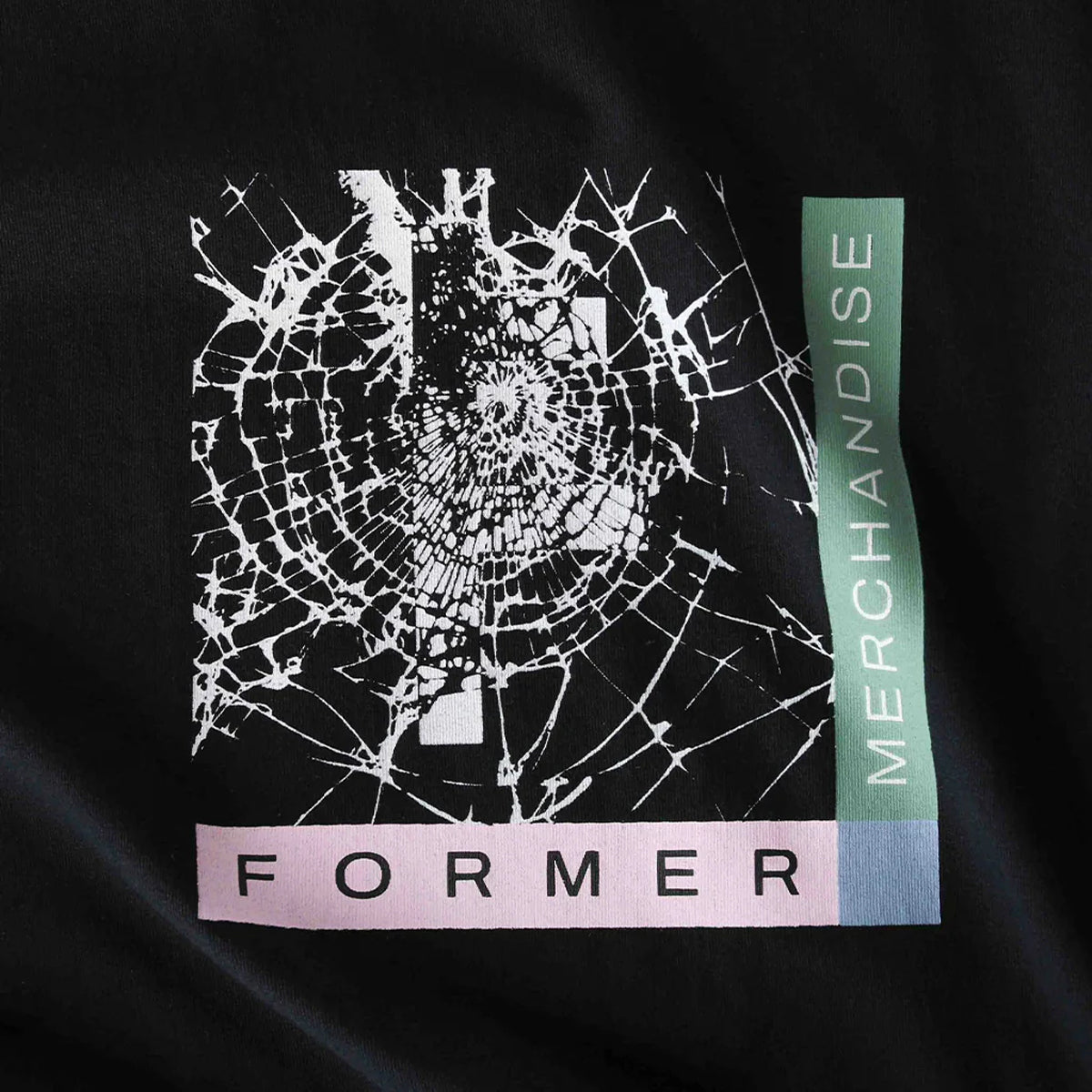 POLERA FORMER MIRROR T-SHIRT BLK