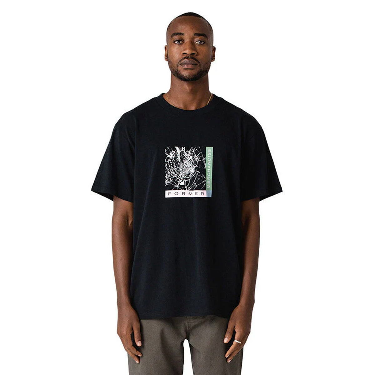 POLERA FORMER MIRROR T-SHIRT BLK