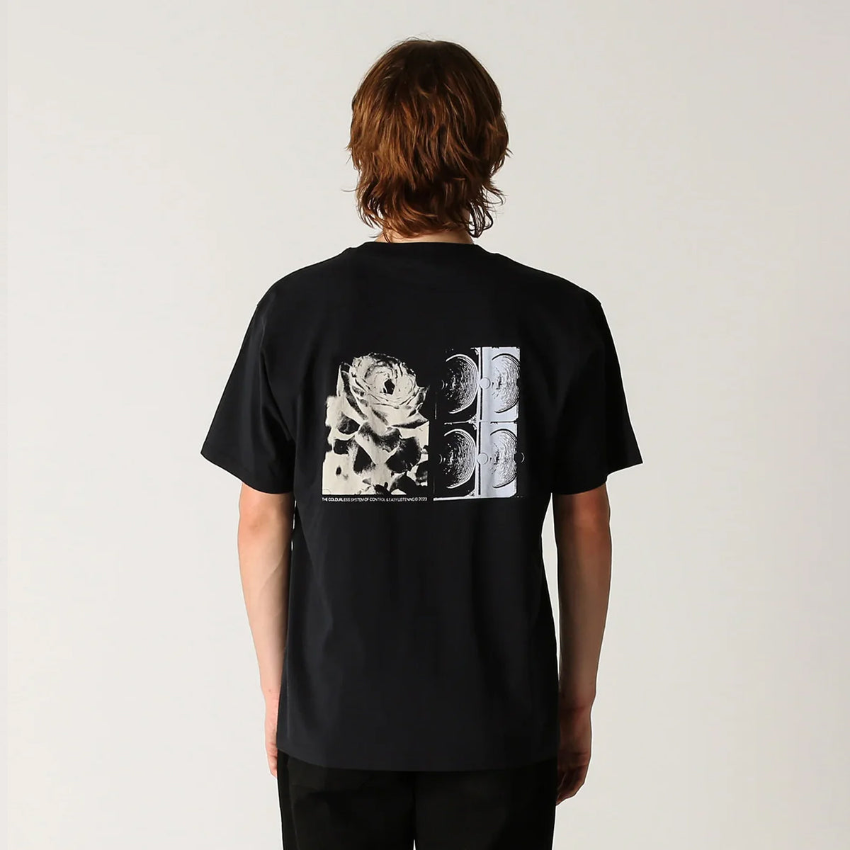 POLERA FORMER ROSE CRUX T-SHIRT BLK